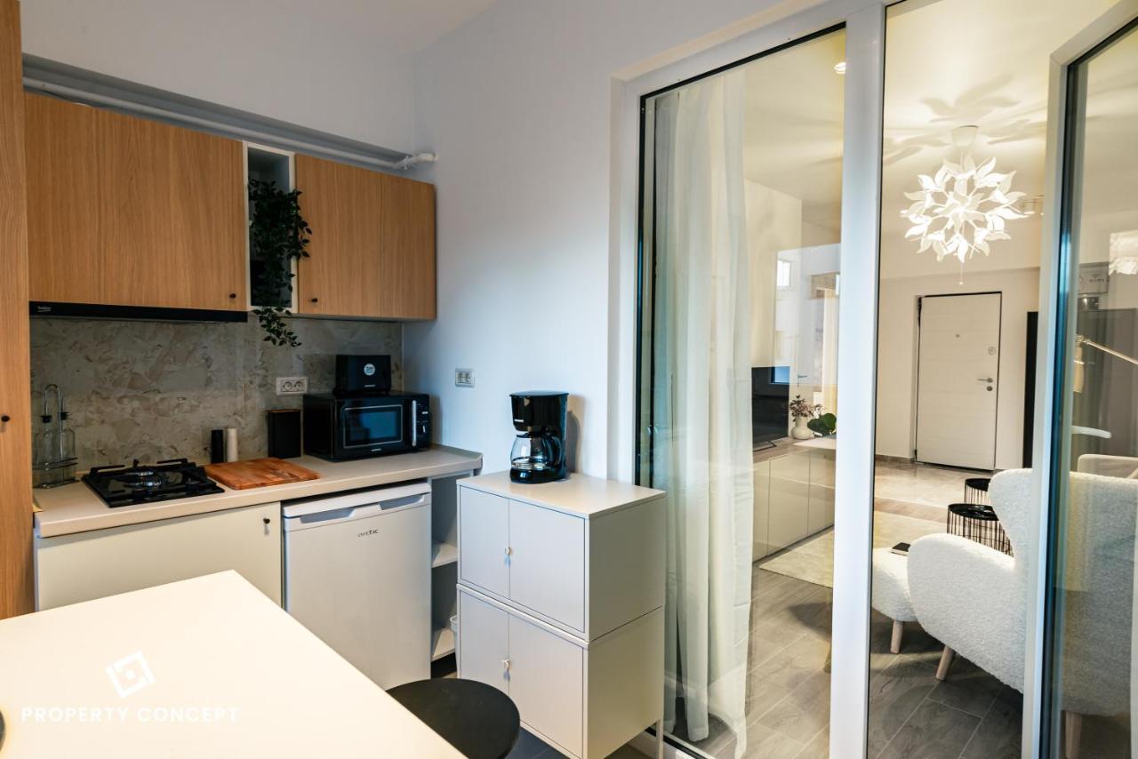 Central Residence Apartment 508 Bukares Bagian luar foto